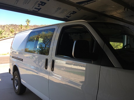 Van Window Tinting